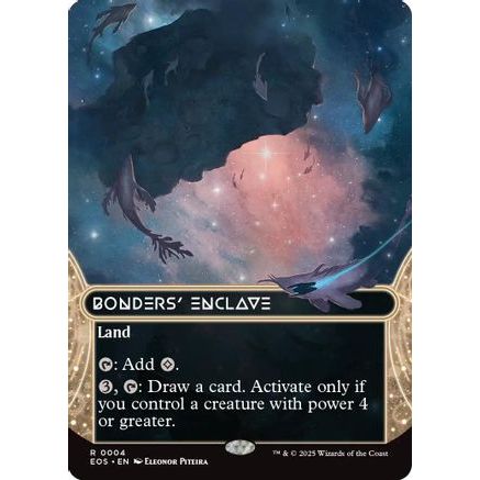 Bonders' Enclave (0004) (Borderless) (EOS-004) - Edge of Eternities: Stellar Sights