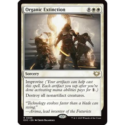Organic Extinction (EOC-066) - Commander: Edge of Eternities