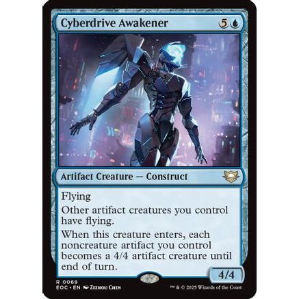 Cyberdrive Awakener (EOC-069) - Commander: Edge of Eternities