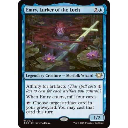 Emry, Lurker of the Loch (EOC-071) - Commander: Edge of Eternities