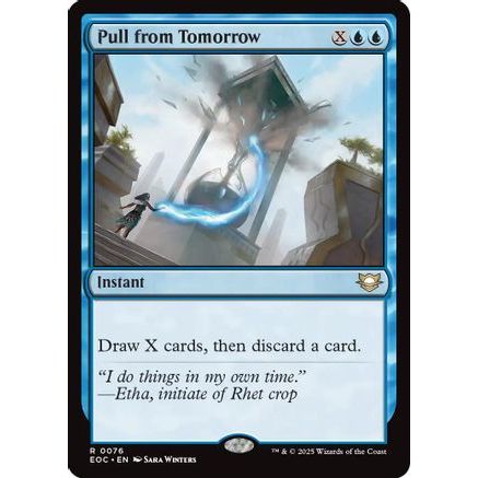 Pull from Tomorrow (EOC-076) - Commander: Edge of Eternities
