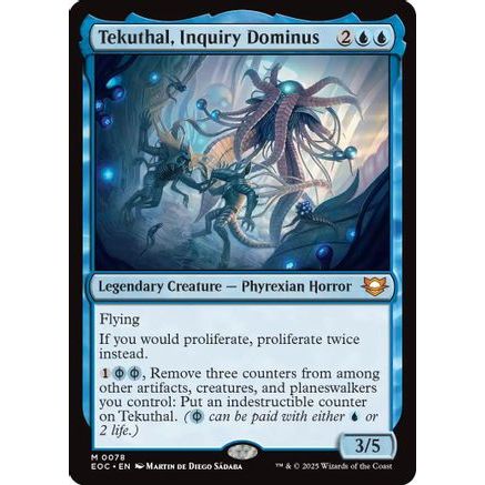 Tekuthal, Inquiry Dominus (EOC-078) - Commander: Edge of Eternities