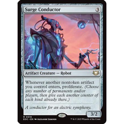Surge Conductor (EOC-019) - Commander: Edge of Eternities