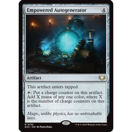 Empowered Autogenerator (EOC-135) - Commander: Edge of Eternities