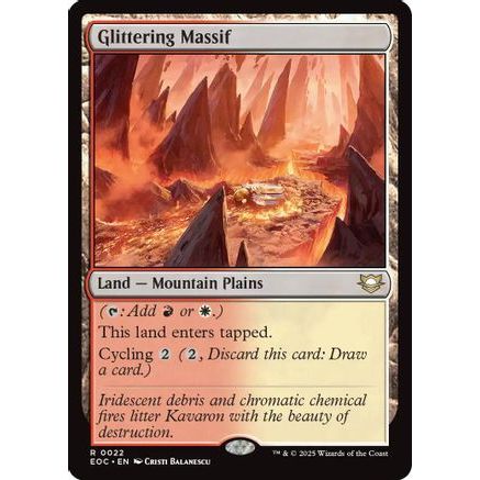Glittering Massif (EOC-022) - Commander: Edge of Eternities