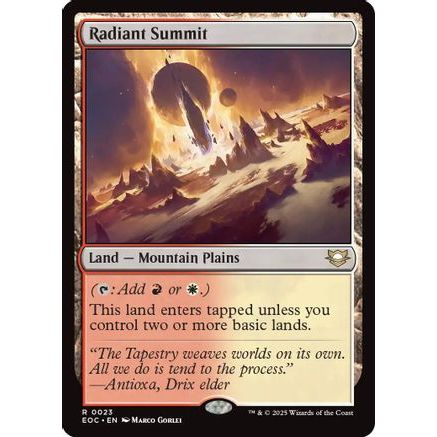 Radiant Summit (EOC-023) - Commander: Edge of Eternities