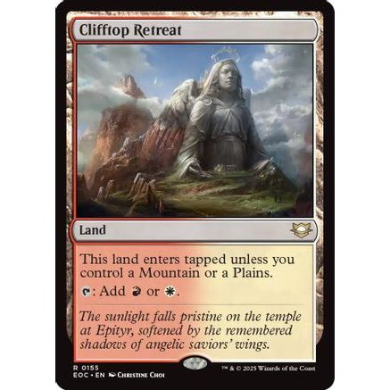 Clifftop Retreat (EOC-155) - Commander: Edge of Eternities