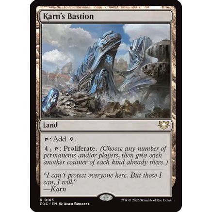 Karn's Bastion (EOC-163) - Commander: Edge of Eternities