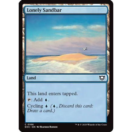 Lonely Sandbar (EOC-166) - Commander: Edge of Eternities