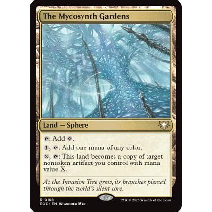 The Mycosynth Gardens (EOC-168) - Commander: Edge of Eternities