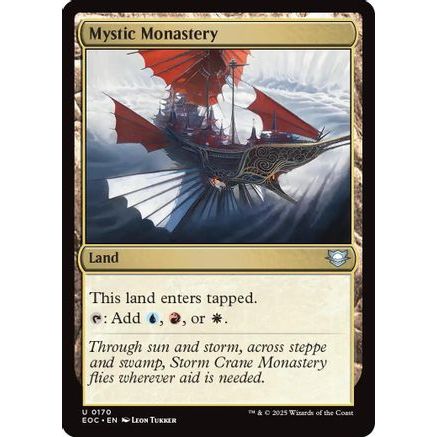 Mystic Monastery (EOC-170) - Commander: Edge of Eternities