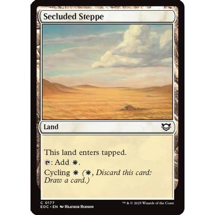 Secluded Steppe (EOC-177) - Commander: Edge of Eternities