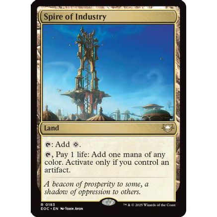 Spire of Industry (EOC-183) - Commander: Edge of Eternities