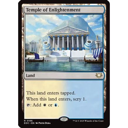 Temple of Enlightenment (EOC-186) - Commander: Edge of Eternities
