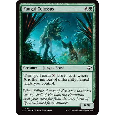 Fungal Colossus (EOE-184) - Edge of Eternities Foil