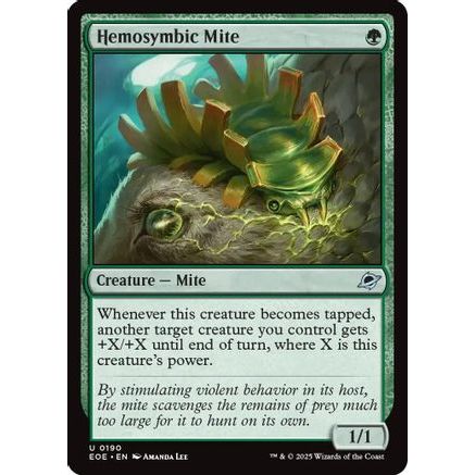 Hemosymbic Mite (EOE-190) - Edge of Eternities Foil