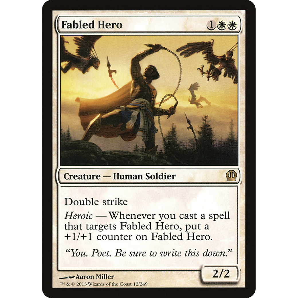 Fabled Hero (THS-012) - Theros