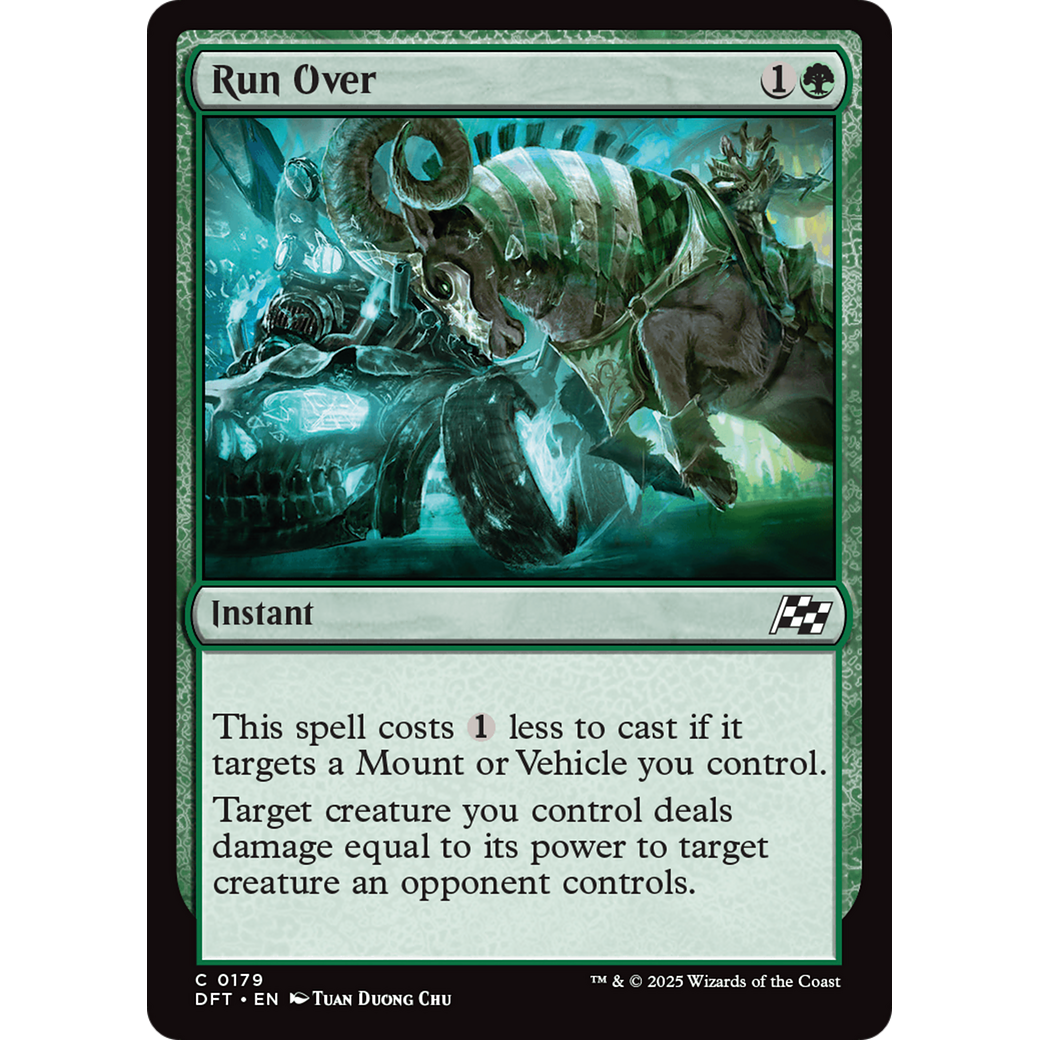 Run Over (DFT-179) - Aetherdrift Foil