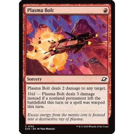 Plasma Bolt (EOE-152) - Edge of Eternities Foil