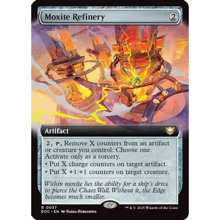 Moxite Refinery (Extended Art) (EOC-037) - Commander: Edge of Eternities