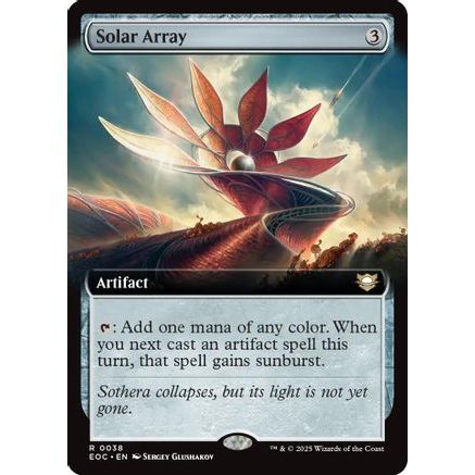 Solar Array (Extended Art) (EOC-038) - Commander: Edge of Eternities
