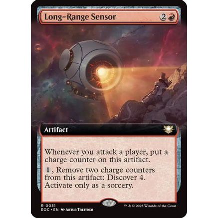 Long-Range Sensor (Extended Art) (EOC-031) - Commander: Edge of Eternities