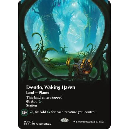 Evendo, Waking Haven (Borderless) (EOE-279) - Edge of Eternities Foil