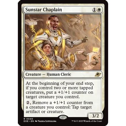 Sunstar Chaplain (EOE-040) - Edge of Eternities Foil