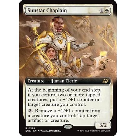 Sunstar Chaplain (Extended Art) (EOE-324) - Edge of Eternities Foil