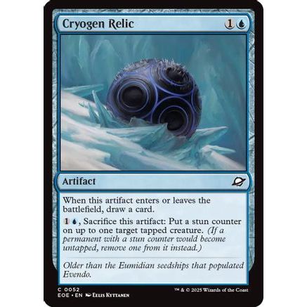 Cryogen Relic (EOE-052) - Edge of Eternities Foil