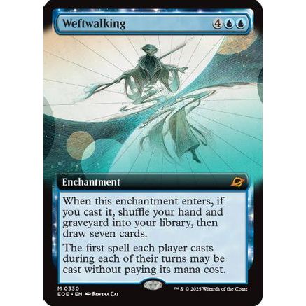 Weftwalking (Extended Art) (EOE-330) - Edge of Eternities