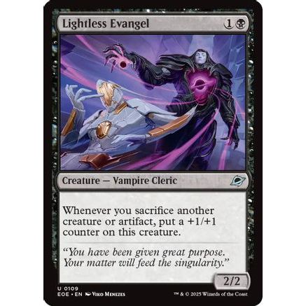 Lightless Evangel (EOE-109) - Edge of Eternities Foil