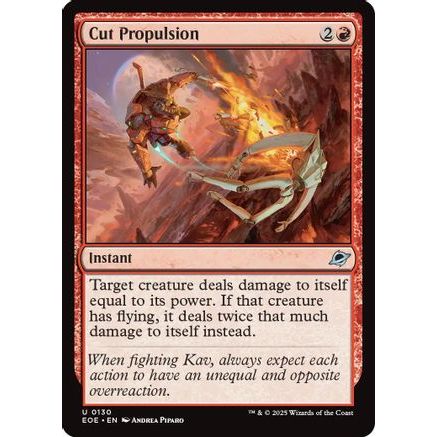 Cut Propulsion (EOE-130) - Edge of Eternities Foil