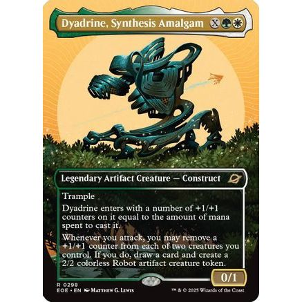 Dyadrine, Synthesis Amalgam (Borderless) (EOE-298) - Edge of Eternities Foil