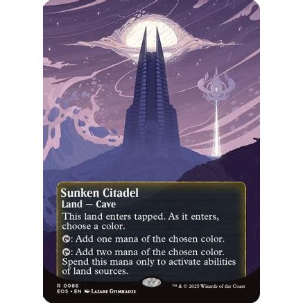 Sunken Citadel (0086) (Borderless) (EOS-086) - Edge of Eternities: Stellar Sights