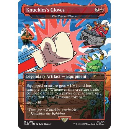 Knuckles's Gloves - The Reaver Cleaver (SLD-2095) - Secret Lair Drop Series