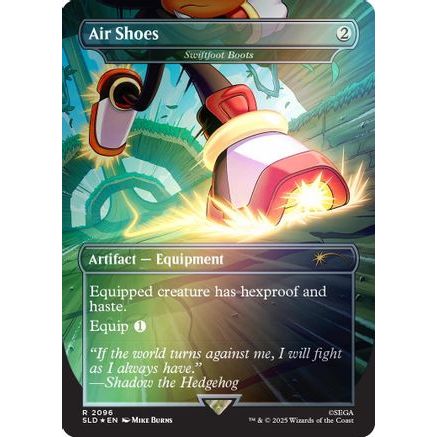 Air Shoes - Swiftfoot Boots (Rainbow Foil) (SLD-2096) - Secret Lair Drop Series Foil