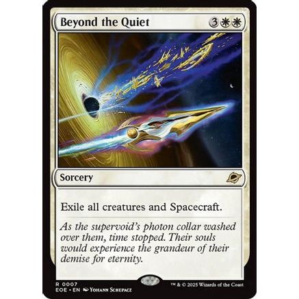 Beyond the Quiet (EOE-007) - Edge of Eternities Foil