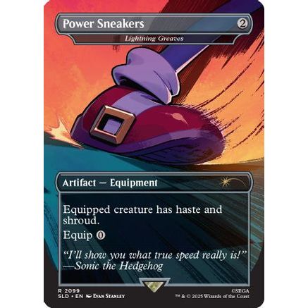 Power Sneakers - Lightning Greaves (SLD-2099) - Secret Lair Drop Series