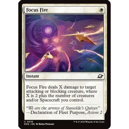 Focus Fire (EOE-018) - Edge of Eternities