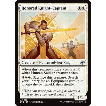 Honored Knight-Captain (EOE-022) - Edge of Eternities