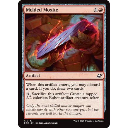 Melded Moxite (EOE-143) - Edge of Eternities Foil