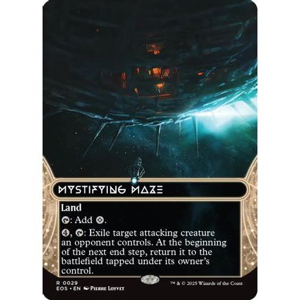 Mystifying Maze (0029) (Borderless) (EOS-029) - Edge of Eternities: Stellar Sights