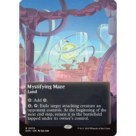 Mystifying Maze (0074) (Borderless) (EOS-074) - Edge of Eternities: Stellar Sights