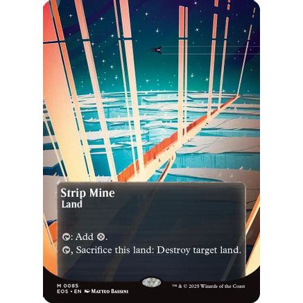 Strip Mine (0085) (Borderless) (EOS-085) - Edge of Eternities: Stellar Sights