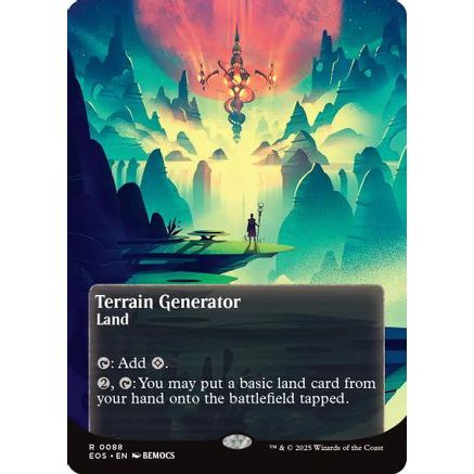 Terrain Generator (0088) (Borderless) (EOS-088) - Edge of Eternities: Stellar Sights