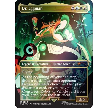 Dr. Eggman (Rainbow Foil) (SLD-2084) - Secret Lair Drop Series Foil