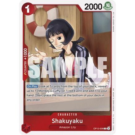 Shakuyaku (OP12-006) - Legacy of the Master Foil