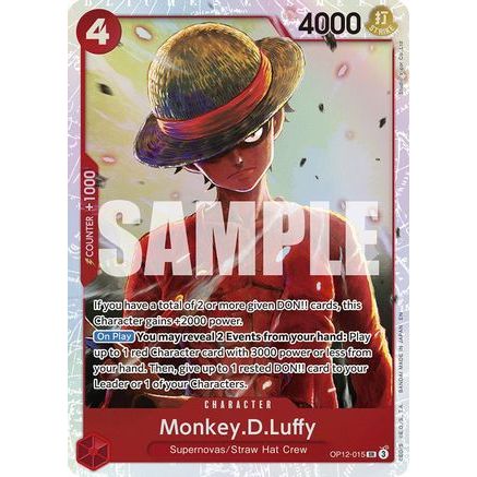 Monkey.D.Luffy (OP12-015) - Legacy of the Master Foil