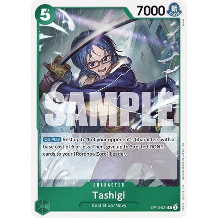 Tashigi (OP12-031) - Legacy of the Master Foil